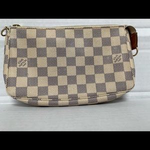 Authentic Louis Vuitton Azur Pochette Accessories